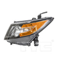 CAPA 1417 HD ODYSY HALGN; BLK BEZEL HEADLAMP ASSY LH