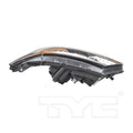 CAPA 1417 HD ODYSY HALGN; BLK BEZEL HEADLAMP ASSY LH