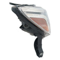 CAPA RH HEADLAMP ASSY COMPOSITE HALOGEN; BLACK BEZEL; CHROME TRIM NISSAN PATHFINDER 20132016