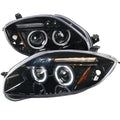 PROJECTOR HEADLIGHT GLOSSY BLACK