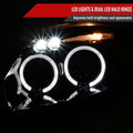 PROJECTOR HEADLIGHT GLOSSY BLACK