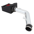 Spectre 11-14 Ford F250/350 V8-6.2L F/I Air Intake Kit - Polished w/Red Filter