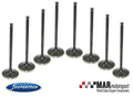 Supertech Mazda/Ford Duratec 2.0L/2.3L Black Nitrided Intake Valve - +1mm Oversize - Set of 8