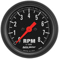 Autometer Z-Series 52mm 8000RPM Tachometer