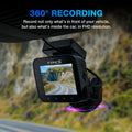 DASH CAM RECORD THE ROAD & INTERIOR