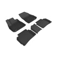 3D MAXpider 2016-2020 Chevrolet Malibu Kagu 1st & 2nd Row Floormats - Black