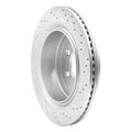 R1 12-20 Ford F-150 4WD Rear Left Drilled & Slotted Geoperformance Rotor
