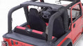Rugged Ridge Roll Bar Cover Kit Black Denim 97-02 Jeep Wrangler