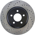 StopTech 05-10 Ford Mustang GT Front Right Slotted & Drilled Rotor