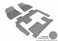 3D MAXpider 2008-2017 Buick Enclave Kagu 1st & 2nd & 3rd Row Floormats - Gray