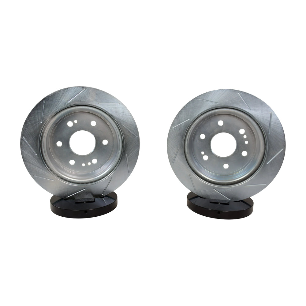 19C CHECY/GMC 1500 CLAW PERFORMANCE ROTORS REAR SLOT/ZINC ONLY 6 LUG CAST IRON