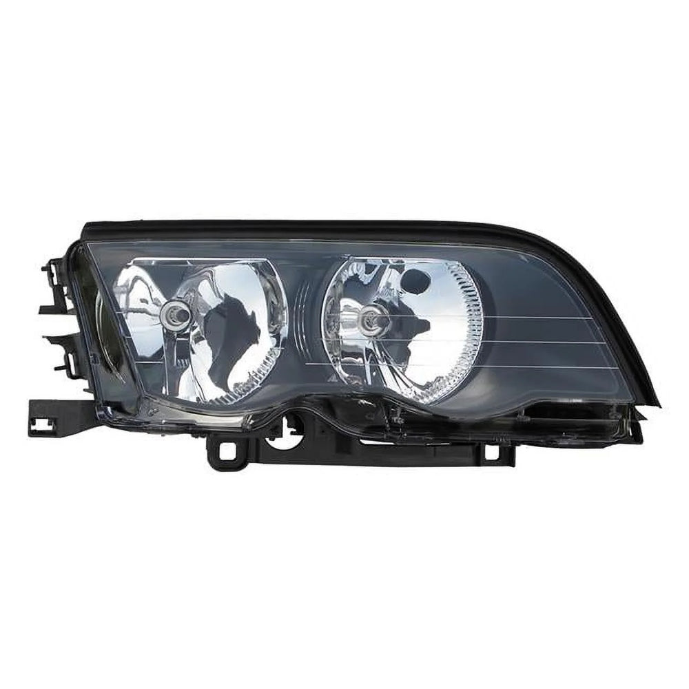 RH HEADLAMP ASSY COMPOSITE; W/HALOGEN LAMPS; 4DR SDN; E46; 323I 9900