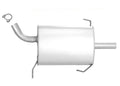 Stainless Works Double Wall Straight Cut Exhaust Tips - 3 1/2in Body 3.00in ID
