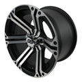 ITP SS 212 14x8 / 4x110 BP / 5+3 Offset Machined Wheel