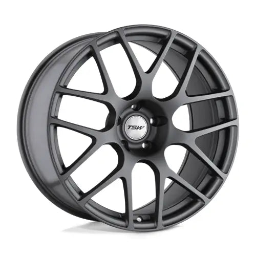 ~(38 lbs. 23X23X12)~ TSW NURBURGRING 21x10.5 5/108 ET45 CB63.4 MATTE GUNMETAL