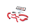 HPS Performance Reinforced Red Silicone Radiator Hose Kit Coolant for Hyundai 13-17 Veloster 1.6L Turbo