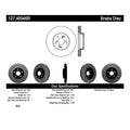 StopTech 99-08 Acura TL Sport Slotted/Drilled Front Right Cyro Rotor