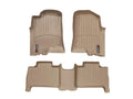 WeatherTech 06-10 Hummer H3 Front and Rear Floorliners - Tan