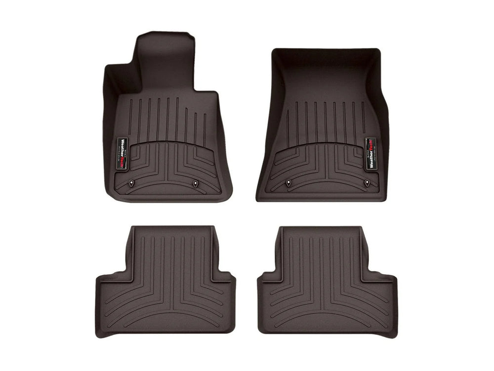 WeatherTech 2022 BMW i4 M50 Front & Rear (2-pc.) FloorLiner - Cocoa