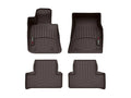 WeatherTech 2022 BMW i4 M50 Front & Rear (2-pc.) FloorLiner - Cocoa