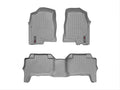 WeatherTech 04-12 Chevrolet Colorado Front and Rear Floorliners - Grey