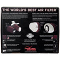 K&N Intake System for Harley Davidson - Color (Red) - Style (Oval) - Size (9in)