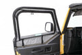 ~(7 lbs. 32X9X9)~ Upper Door Skins Black Diamond Jeep 97-06 Wrangler; Fit existing factory upper door frames; no door rails or frames included