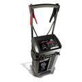 The Schumacher Electric 250A 6V/12V Automatic Battery Charger/Engine Starter with a 250-amp engine start Schumacher's SC1325 6- and 12-volt automatic battery charger is powerful enough for SUVs trucks and large engines. This charger's 40-amp boost mode