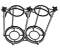 Dual Nitrous Bottle Bracket Stand-Up Style