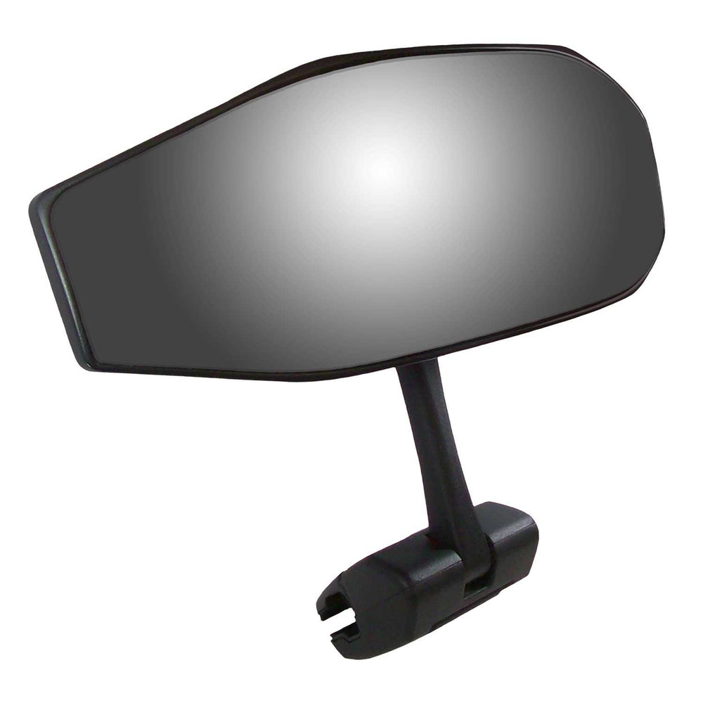 CIPA 01609 VISION 180DEGREES MARINE MIRROR BLACK WITH DELUXE CAST ALUMINUM CUP M