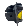 40WATT LED AUXILIARY FLUSH MOUNT LIGHT WITH AMBER SIDE STROBE