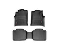 WeatherTech 05-11 Toyota Tacoma Front and Rear Floorliners - Black