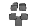 WeatherTech Black Front and Rear Floorliners for Vinyl Floors Fits -20-20 Transit Connect 445991V-449952