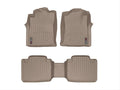 WeatherTech 05-11 Toyota Tacoma Front and Rear Floorliners - Tan