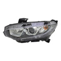 CAPA RH HEADLAMP ASSY HD CIVIC 4D 1620