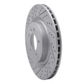 DFC 14-24 Land Rover Range Rover Rear Left Drilled & Slotted Geoperformance Rotor