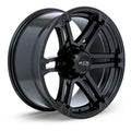 SLATE 17X8 6X120 ET12 CB67.1 SATIN BLACK