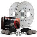 Power Stop 10-12 Ford Escape Front Z23 Evolution Sport Brake Kit