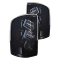 1418 FORD F150 1517 LED TAIL LIGHT(BLACK/SMOKE)
