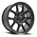 20 IN REPLICA WHEEL FITS DODGE CHALLENGER DG21 BLACK 20X10