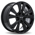 HD01 17X7.5 5X114.3 ET45 CB64.1 GLOSS BLACK