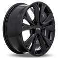 HD01 17X7.5 5X114.3 ET45 CB64.1 GLOSS BLACK