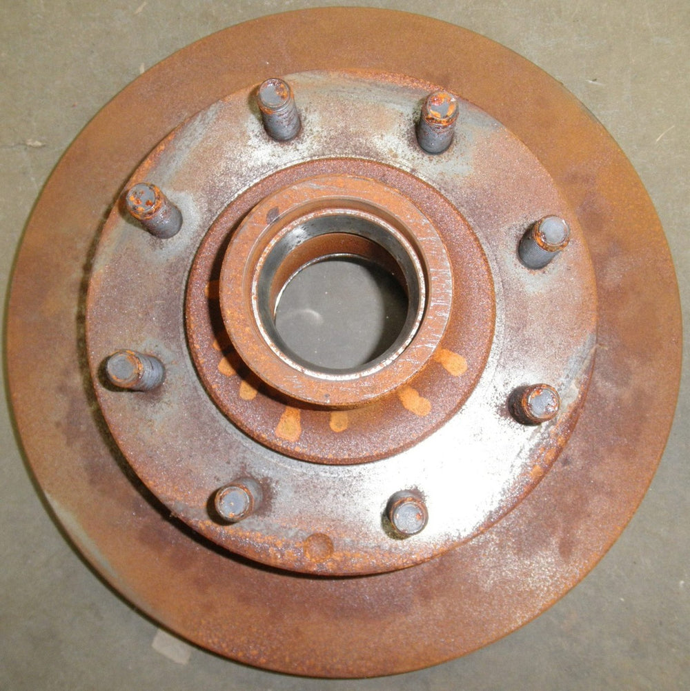 Brake Rotor: Various Makes and Models; Brake Rotor; Outside Diameter 12.5"; 8 Bolt Holes; Solid