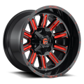 D621 15X8 6X5.5 GL-BLK-RTTC -18MM