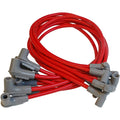 Super Conductor Spark Plug Wire Set Chevy Corvette 350 Tpi For Use On Chevy Corvettes With 350 Tpi Engine, Red Jacket MSD Ignition