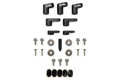 FOCUS ST RS WING RISER KIT - BLACK