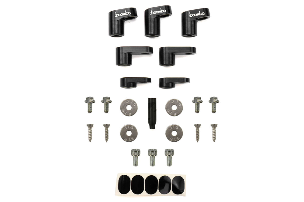 FOCUS ST RS WING RISER KIT - BLACK