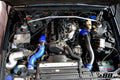 do88 Volvo 700/900 Turbo (w/o AC) Pressure Hoses Red
