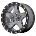 AX194 18X8.5 5X120 M-GRY BLK-RING 35MM