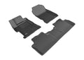 3D MAXpider 2014-2015 Honda Civic Sedan Kagu 1st & 2nd Row Floormats - Black